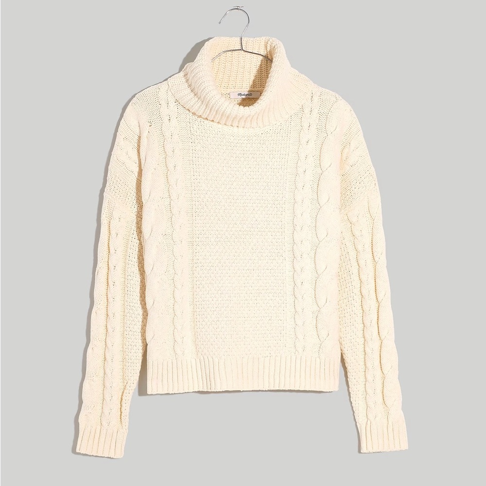 NWT Cable Turtleneck Sweater